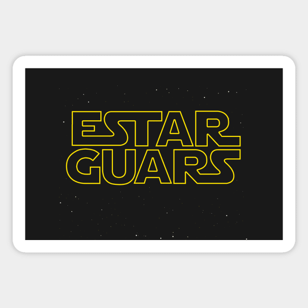 Estar Guars (yellow) Magnet by Heyday Threads